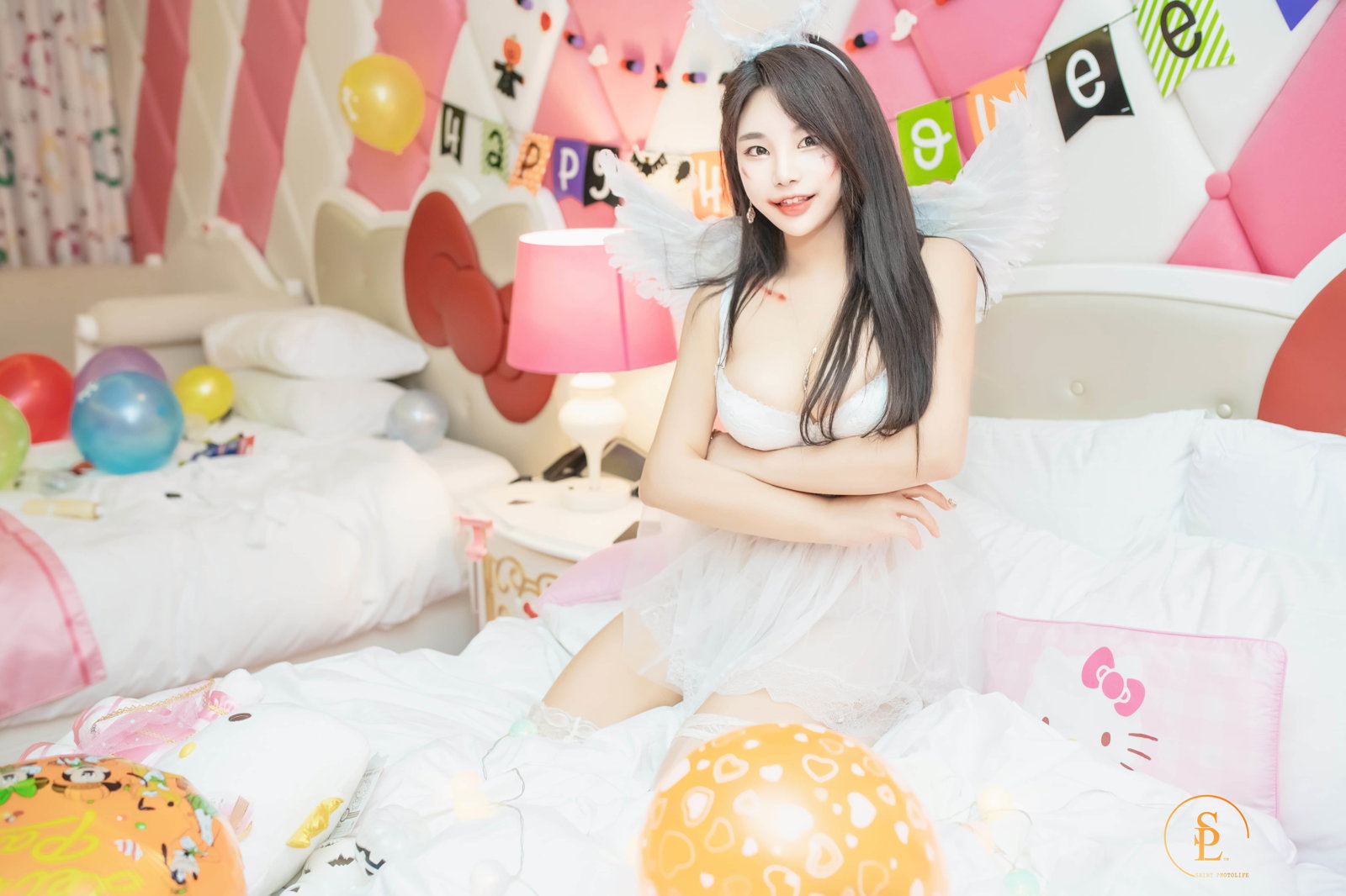 Zzyuri (쮸리) NO.022 [SAINT Photolife] Vol.16 Pink Halloween - 在线看可下载原图